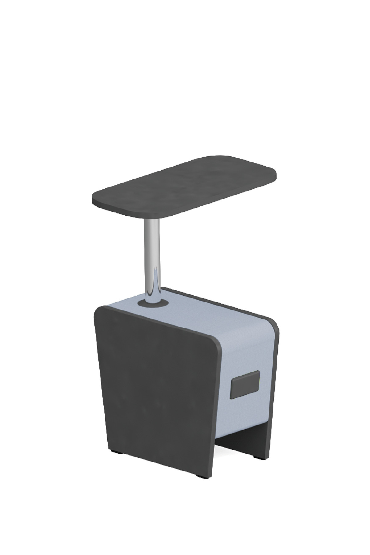 NowyStyl Magnes II Soft Seating Loungebank mit Tisch 601, Bezug wählbar