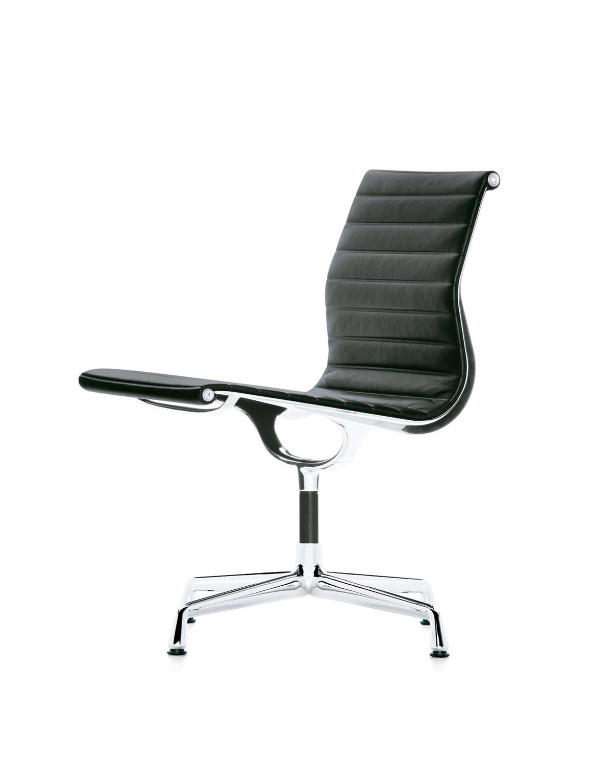 Vitra Aluminium Chair EA105, Leder