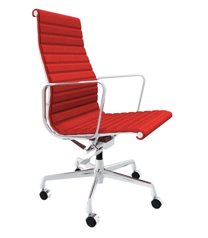 Vitra Aluminium Chair EA119, Drehstuhl, Hopsak