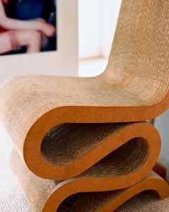 Vitra Wiggle Side Chair Deckplatte Hartfaser natur