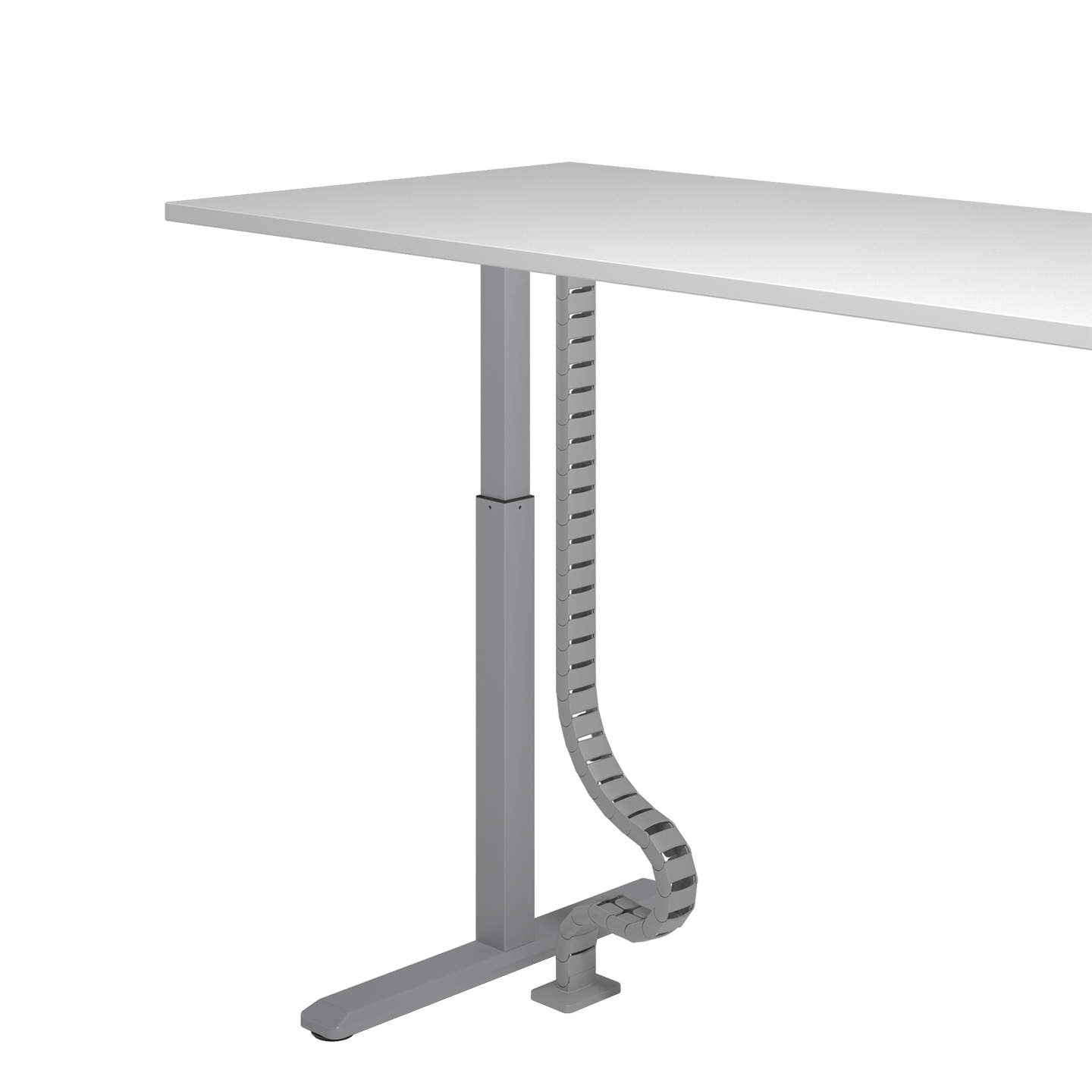 Addit Kabelführung Sitz-Steh 130 cm – Schreibtisch