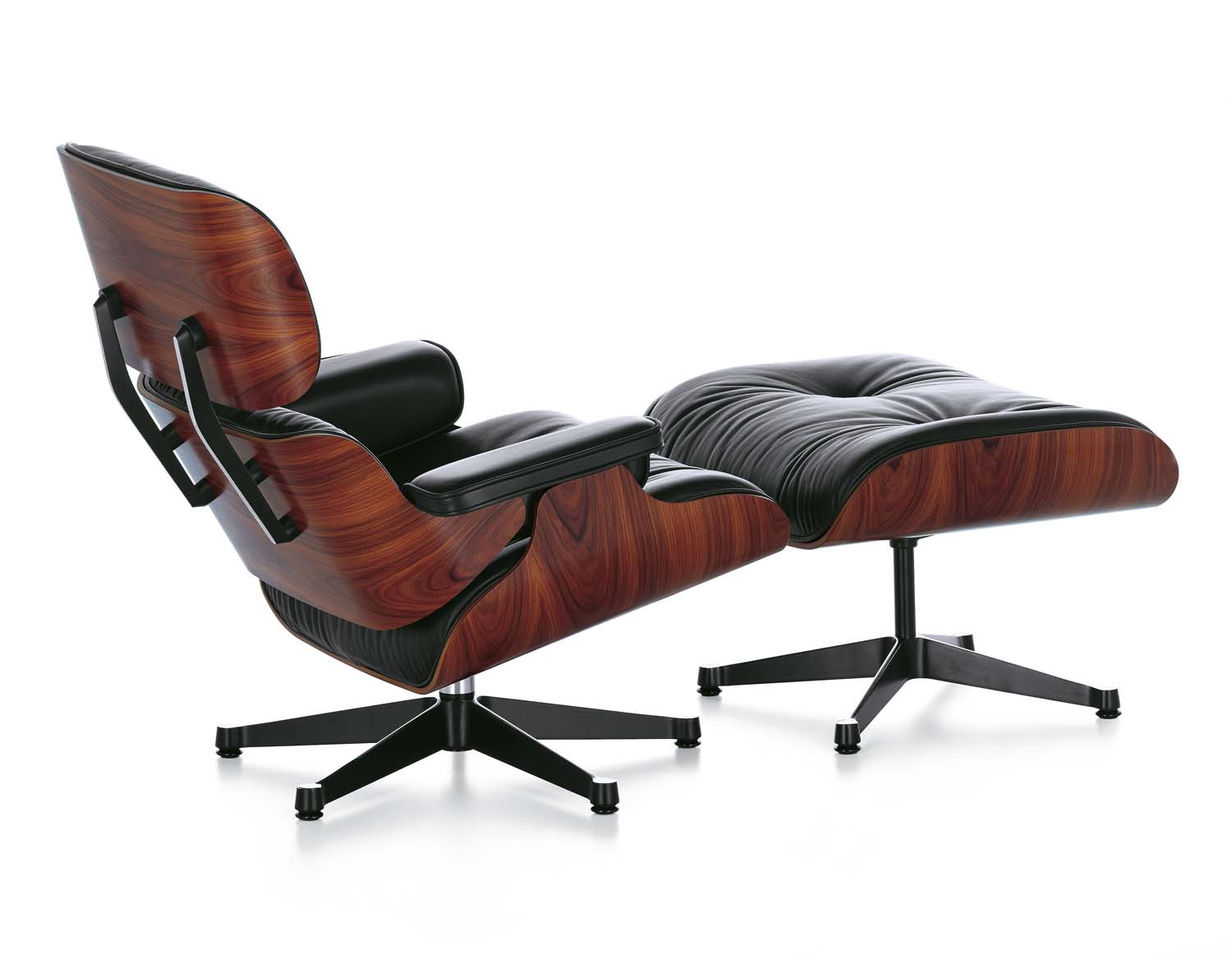 Vitra Lounge Chair XL & Ottoman, Filzgleiter für harte Böden